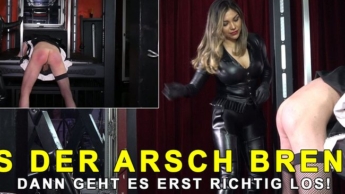 Nonstop Spanking * Bis der Arsch brennt und noch weiter!