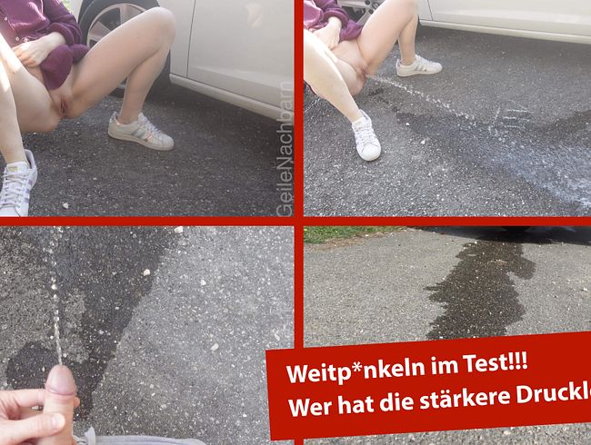 Weitpinkeln: Wer pisst am weitesten? Natursekt