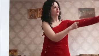 mMein neues sexy Kleid ich mag rotte farbe und du=