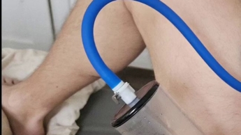 2,5h Pumpen Penis und Sack
