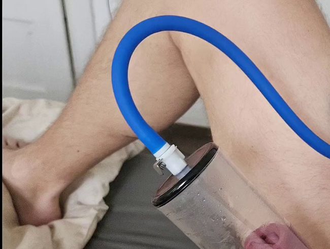 2,5h Pumpen Penis und Sack