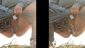 Geiler outdoor Piss