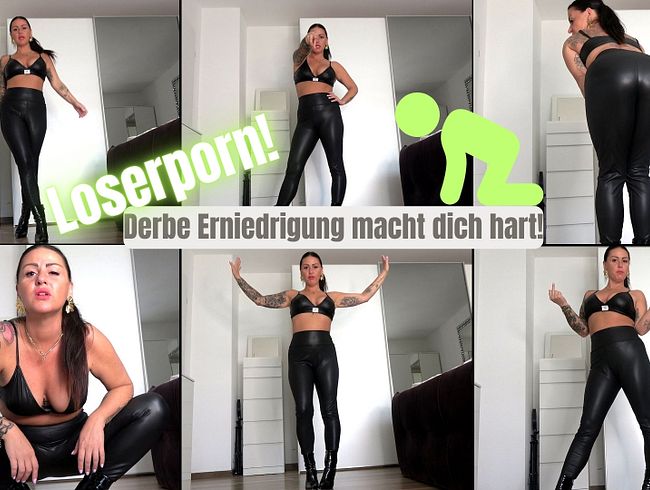 Loserporn! Derbe Erniedrigung macht dich hart.