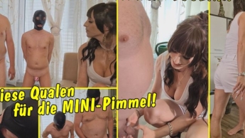 Spaß mit zwei Kleinschwanz Losern! Fiese Qualen für die Mini-Pimmel! Chastity SPH