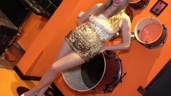 Wunschclip mit Strumpfhose