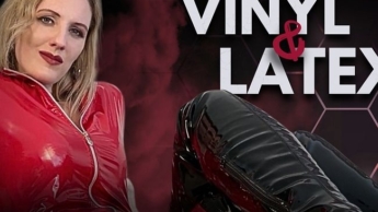 Your goddess Nora in vinyl and latex …