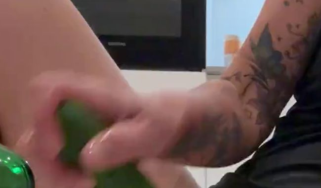 Habe Hunger auf eine Gurke