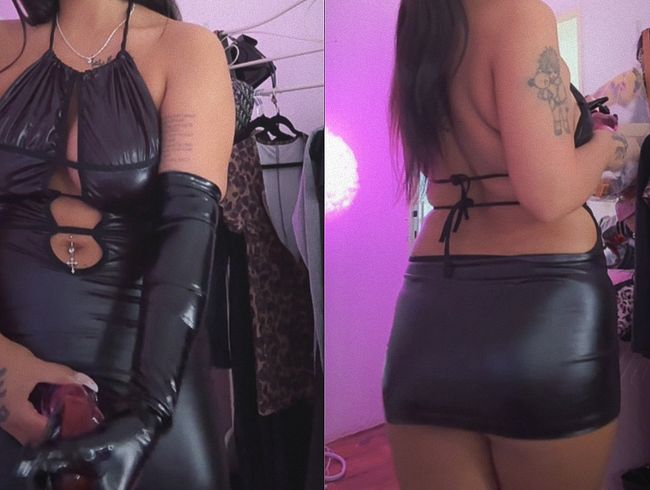 Heiße Teen domina nimmt dich anal