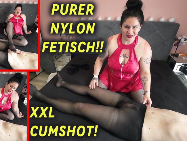 PERVERSE fesselnde NYLON Spiele / EXTREM ABGEWIXXT