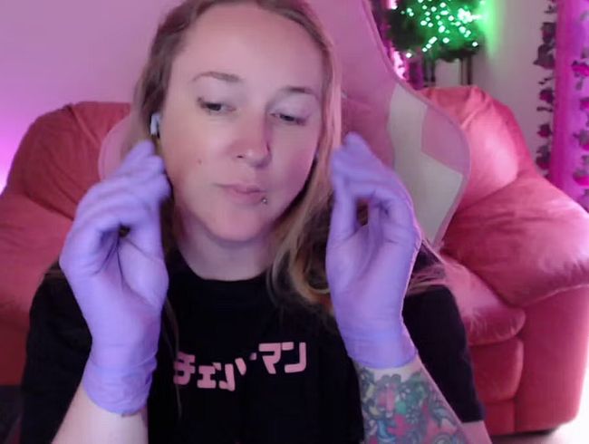 ASMR Latexhandschuhe (kein Ton)