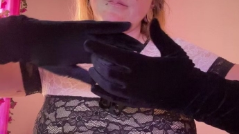 ASMR Samthandschuhe