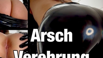 Arschverehrung deiner Herrin! Du wirst meinen Arsch lecken! Geiler Arsch! Prachtarsch! Ohne Maske!