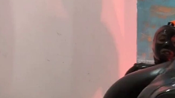 Ich zeige euch meinen neuen heißen Ganzkörper Latexanzug