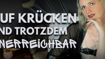 Selbst auf Krücken bin ich dir Loser haushoch überlegen!