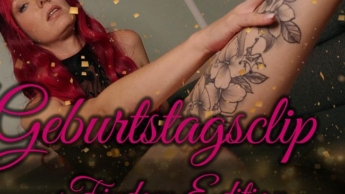 Geburtstags Clip – Findom Edition – 2 interaktive Spiele