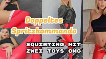 Leggins Euphorie,Doppelte Wichsanleitung,Squirt mit 2 Toys