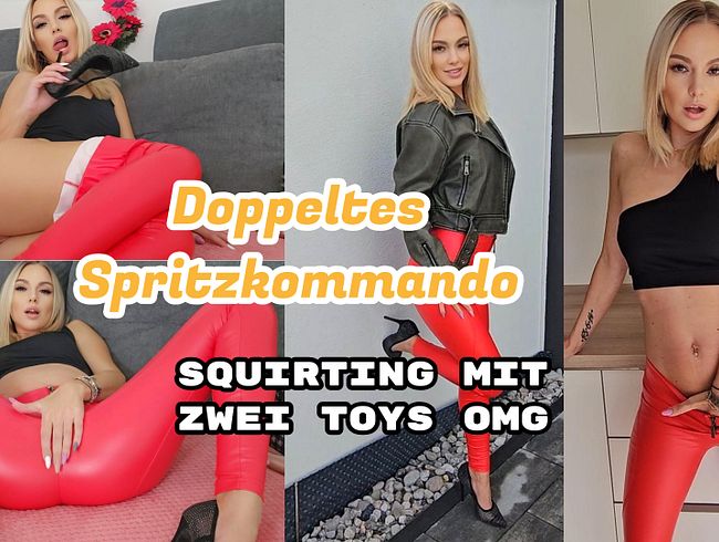 Leggins Euphorie,Doppelte Wichsanleitung,Squirt mit 2 Toys