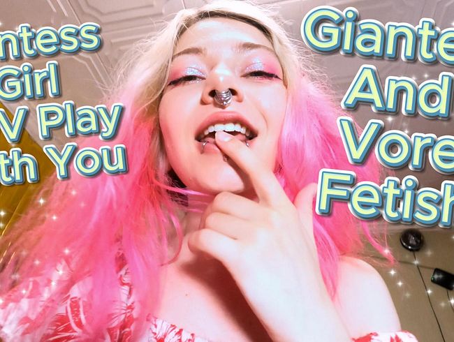 Riesin-POV-Spiel mit dir und Vore.