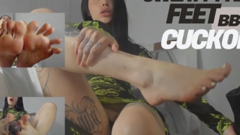 Verschwitzte Partyfüße BBC Cuckold