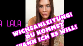 Du wichst heute wie ich es will!