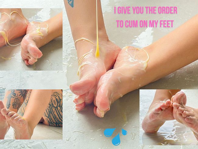 FOOT FETISHIST!!!! Do you want to cum and give me all your cum on my feet?