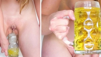 O’zapft is! Ich pisse in einen Maßkrug