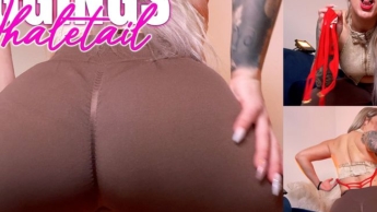 Whaletail in Scrunch-Leggings