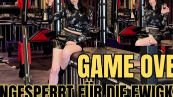 Game Over, Eingesperrt für die Ewigkeit: Deine Keuschheit, Meine Schlüssel – Gehorsam oder nichts!