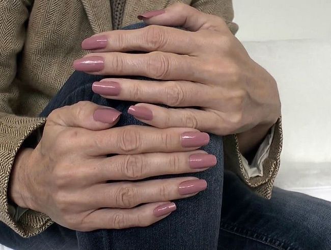 Meine langen Rosa Fingernägel, JOI, Lady Victoria