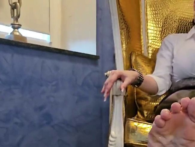 Miss Alessa Milano Smelly Foot Domination Crushing Humiliation Feeding Part 2 MDH