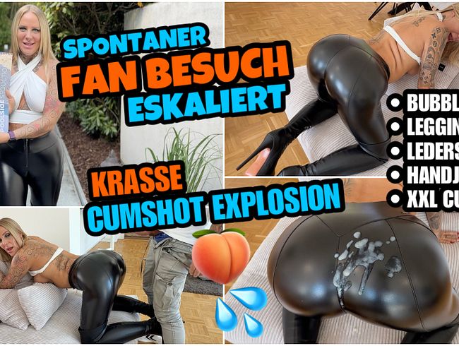 SPONTANER BESUCH ESKALIERT | Krasse Cumshot Explosion