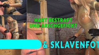 Bestraft und Arschgefickt von Mistress Calea Toxic