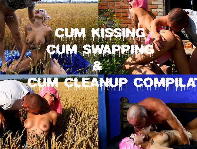 Die besten Videos mit Sperma-Küssen und Sperma-Tausch, Sperma-Reinigung, Sperma auf Brüsten und Po 6