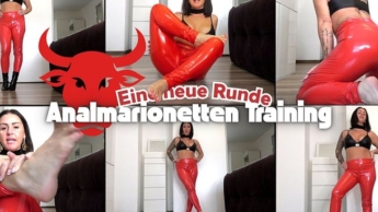 Eine neue Runde Analmarionetten-Training