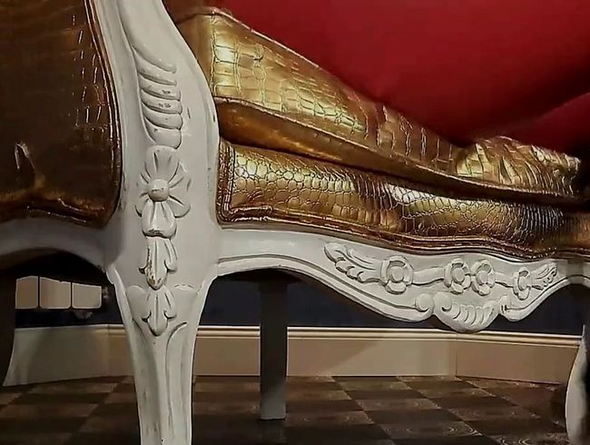 Femdom Spitting Food Crushing Feeding by German Mistress in Leather Heels Part 1