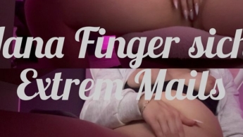 Jana Finger sich – extrem Nails