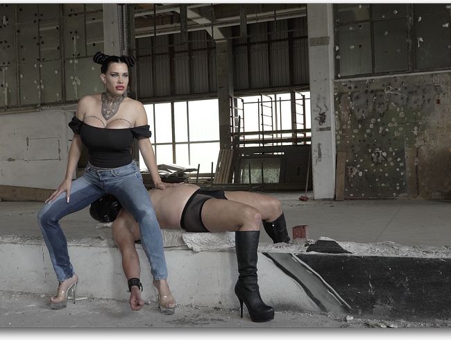 Jeans Toilette Facesitting Fetisch