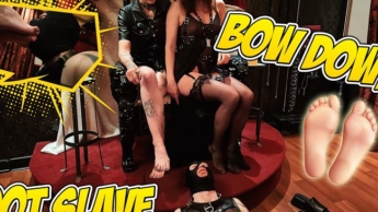Knie Nieder du lächerlicher Fusssklave! – Die Macht einer Domina
