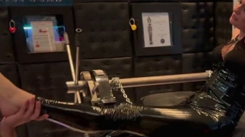 Lady Zara Miss Alessa Milano Pet Playing Pony Riding Heel Worship Barefeet Canining Whipping part2