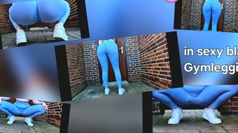 Mein köstlicher Natursekt ! NS Outdoor ! in sexy Gymleggings !