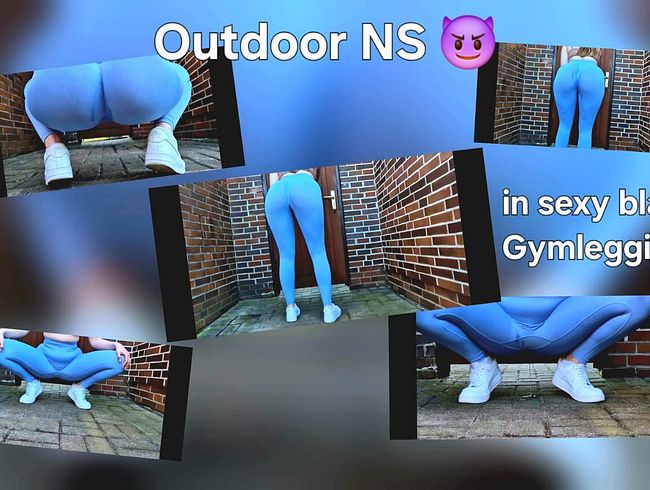 Mein köstlicher Natursekt ! NS Outdoor ! in sexy Gymleggings !