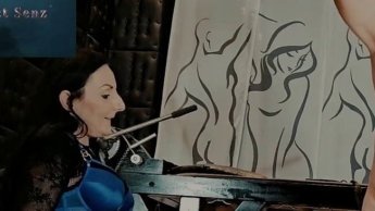 Mistress Luciana My Boots The Gimp His Nuts Footdomination Trampling Humiliation CBT BallBusting