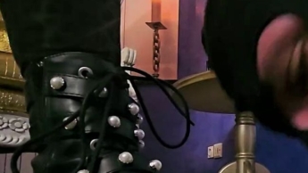 Monika Schmidt Ultimative SPH Humiliation Jerk Off Instruction Blowjob Cum Eating from Boots