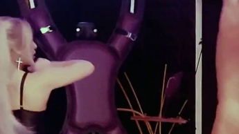 Sheela Sinner Hard Whipping and Humiliation by Hanging in the Chamber Part 2