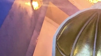 Stina Stone Femdom Feetworship Barefeet Licking Foot Gagging by Mistress in Leather Gloves Part 1