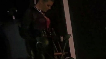 Stina Stone Mercyless Stretching on the Rack by Mistress in Leather Gloves Part 2