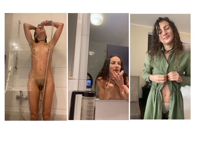 Sue, nehm‘ mal auf wie du dich duschst, schminkst und anziehst !