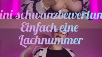 Mini schwanzbewertung – einfach eine Lachnummer
