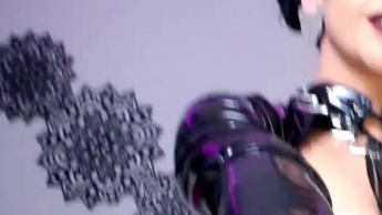 Meine schwarzen Latexhandschuhe