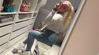 Rollerblades Jeans WEIB lass uns fun haben!